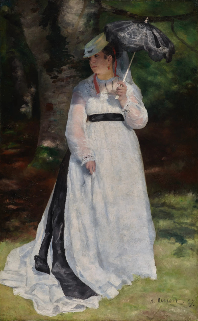 Lise med parasoll - Pierre-Auguste Renoir
