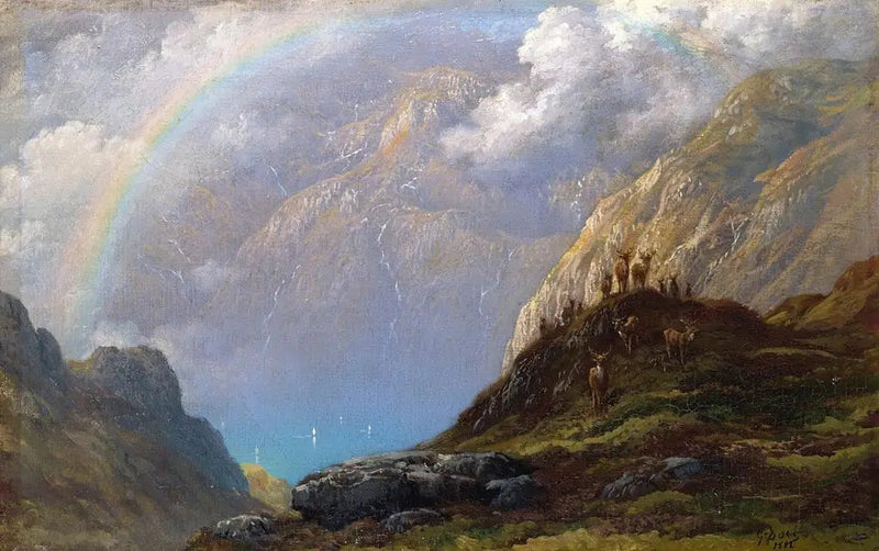 Loch Carron, Skottland - Gustave Doré