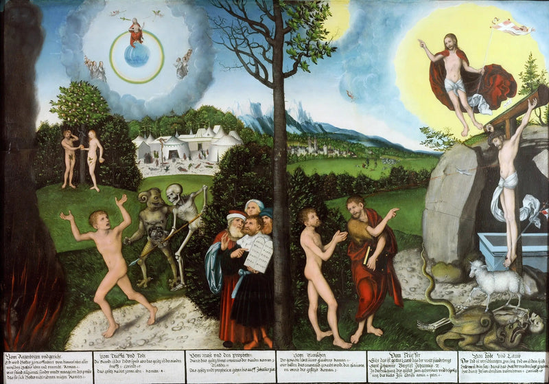 Lover og Evangeliet - Lucas Cranach den eldre
