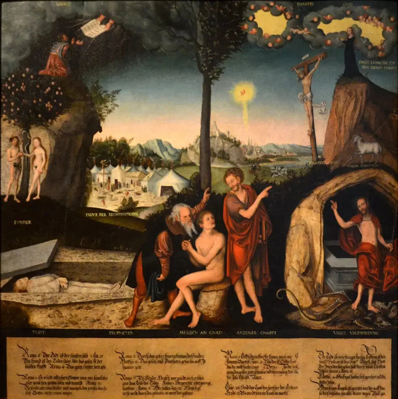 Lover og Evangeliet - Lucas Cranach den eldre
