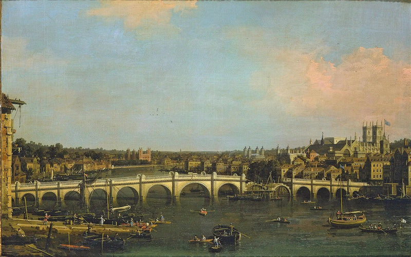 London: Westminster-broen under reparasjon fra nord - Canaletto

Source:
Londres : le pont de Westminster en réparation depuis le nord - Canaletto