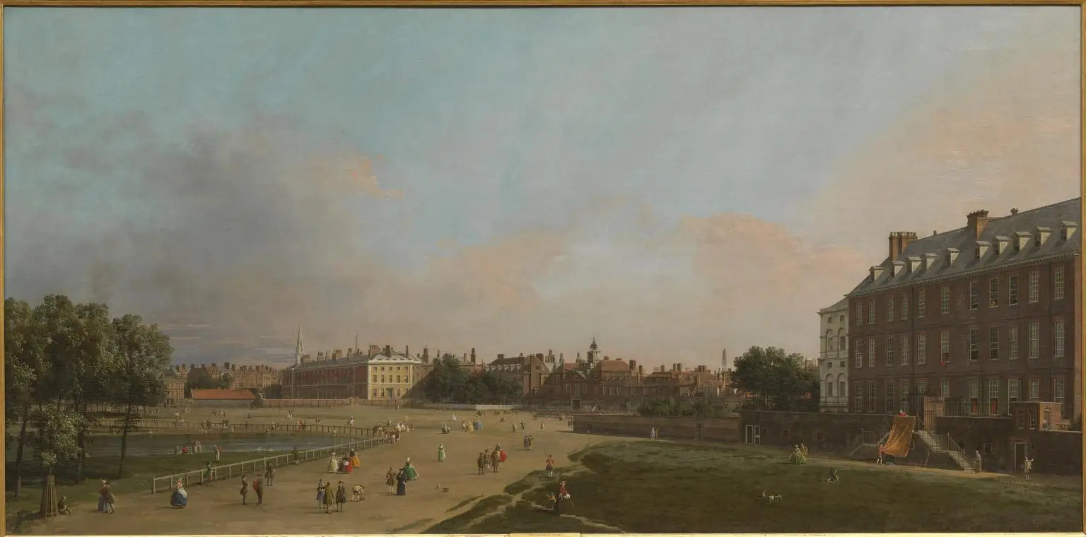 Londres: Old Horse Guards depuis St James’s Park - Canaletto - Alpha Reproduction