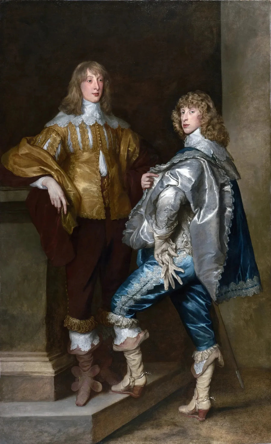 Lord John Stuart og hans bror, Lord Bernard Stuart - Antoine van Dyck

Source:
Lord John Stuart et son frère, Lord Bernard Stuart - Antoine van Dyck