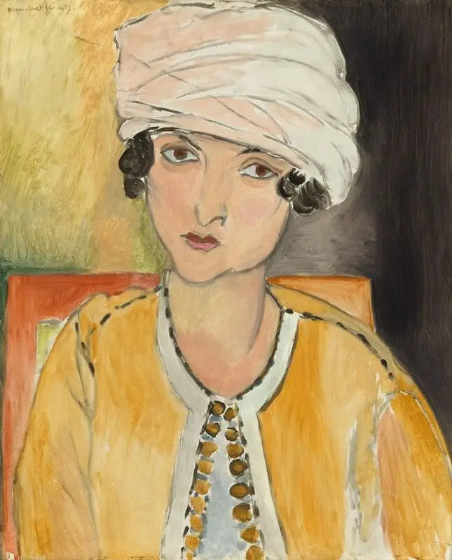Lorette med turban, gul jakke - Henri Matisse