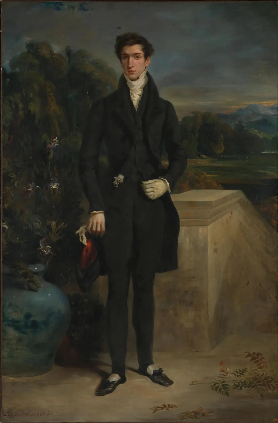 Louis-Auguste Schwiter - Eugène Delacroix