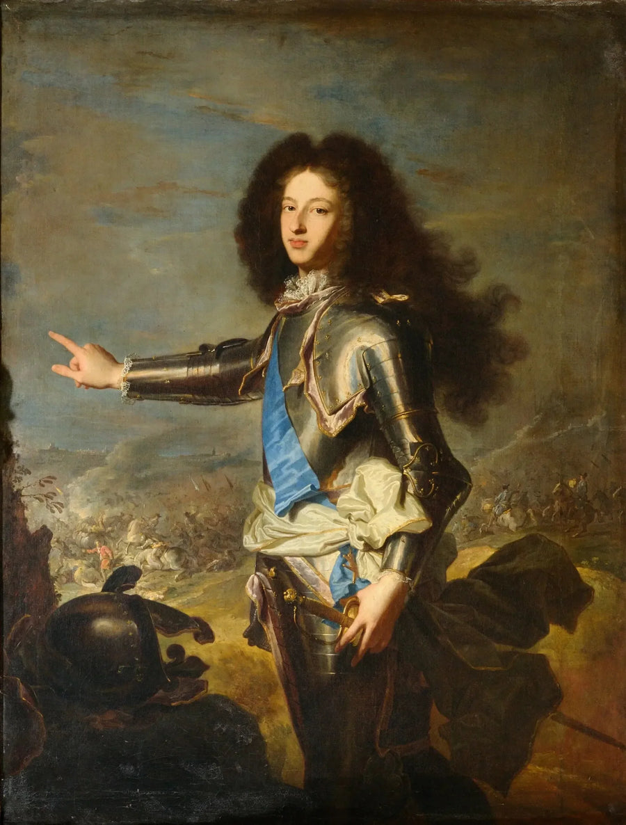 Louis de France, hertug av Burgund - Hyacinthe Rigaud