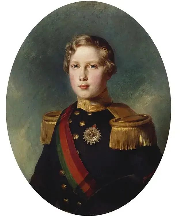 Louis, hertug av Porto, senere Louis I, kongen av Portugal (1838-1889) - Franz Xaver Winterhalter

Source:
Louis, duc de Porto, plus tard Louis Ier, roi du Portugal (1838-1889) - Franz Xaver Winterhalter