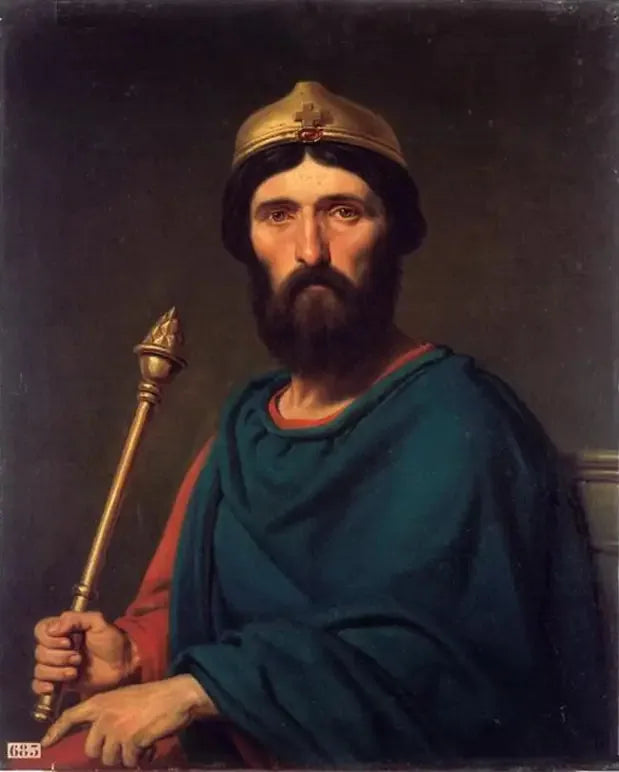 Louis IV, Frankrikes konge - Charles de Steuben

Source:
Louis IV, roi de France - Charles de Steuben