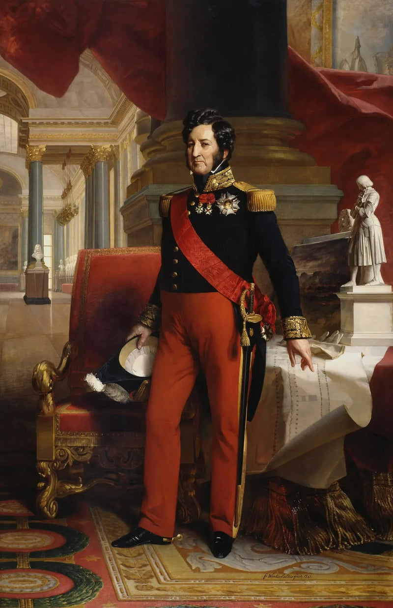 Louis-Philippe den første, kongen av franskmennene (1773-1850) - Franz Xaver Winterhalter

Source:
Louis-Philippe 1er, roi des Français (1773-1850) - Franz Xaver Winterhalter