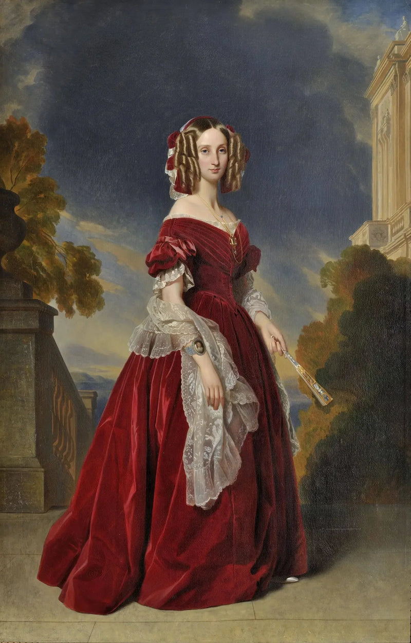 Louise d'Orléans, dronning av Belgia (1812-1850) - Franz Xaver Winterhalter

Source:
Louise d'Orléans, reine des Belges (1812-1850) - Franz Xaver Winterhalter