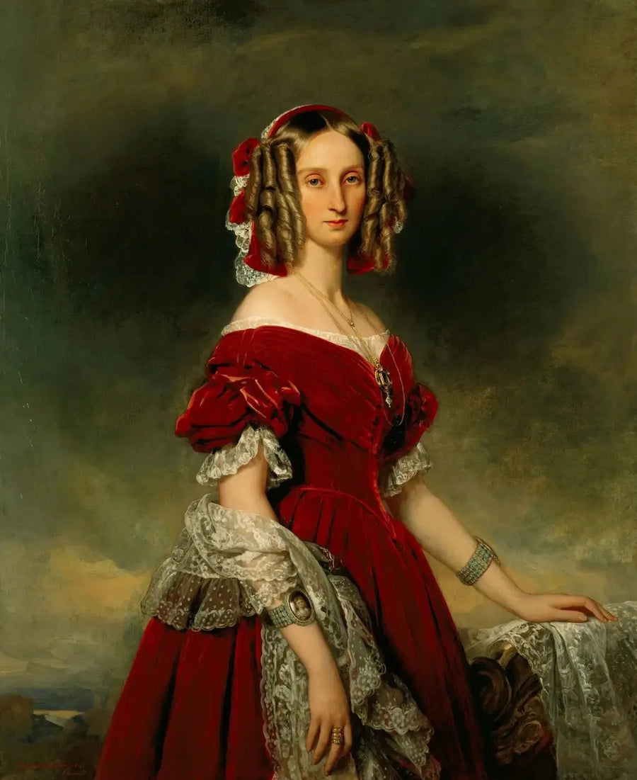 Louise, dronning av Belgiere (1812-1850) - Franz Xaver Winterhalter

Source:
Louise, reine des Belges (1812-1850) - Franz Xaver Winterhalter