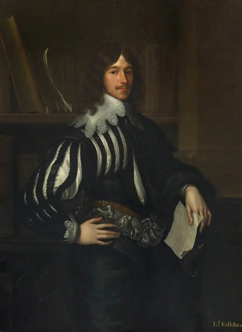 Lucius Cary (1609/1610–1643), 2. vicomte Falkland - Antoine van Dyck

Source:
Lucius Cary (1609/1610–1643), 2e vicomte Falkland - Antoine van Dyck