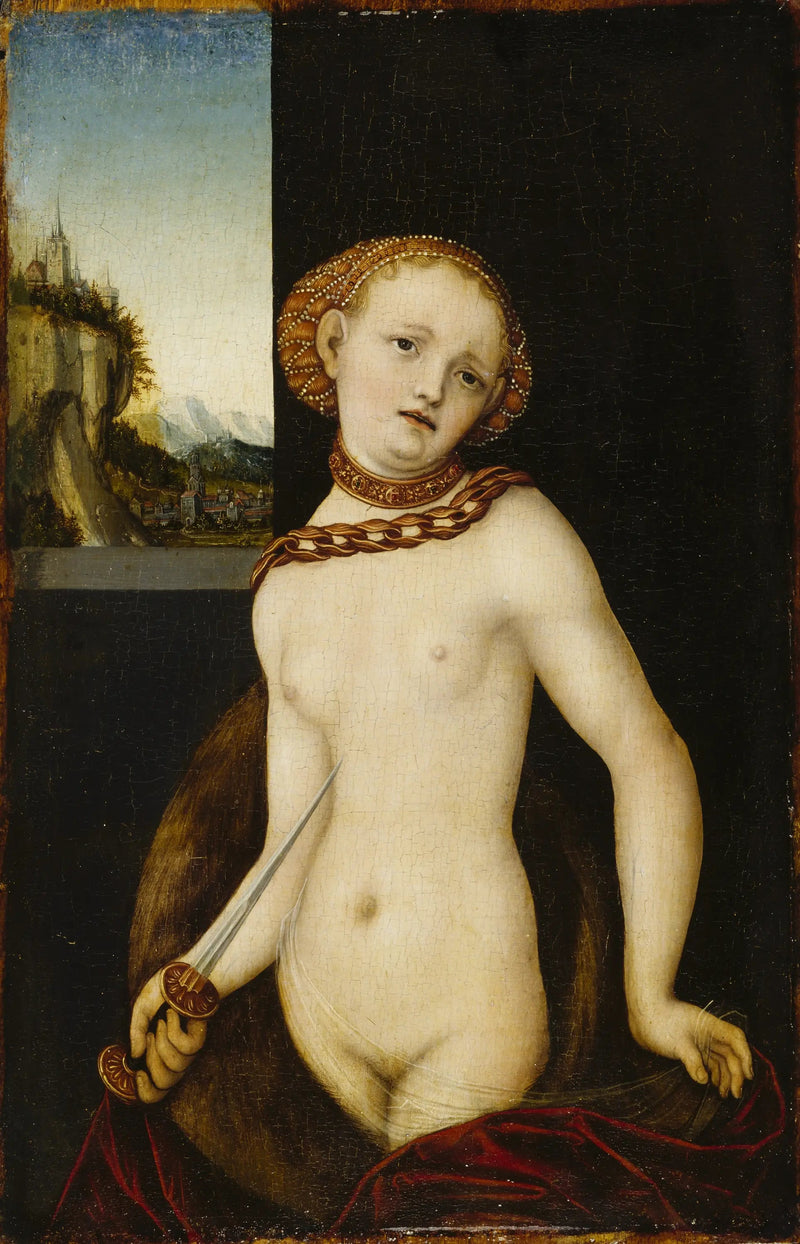 Lucrezia - Lucas Cranach den eldre
