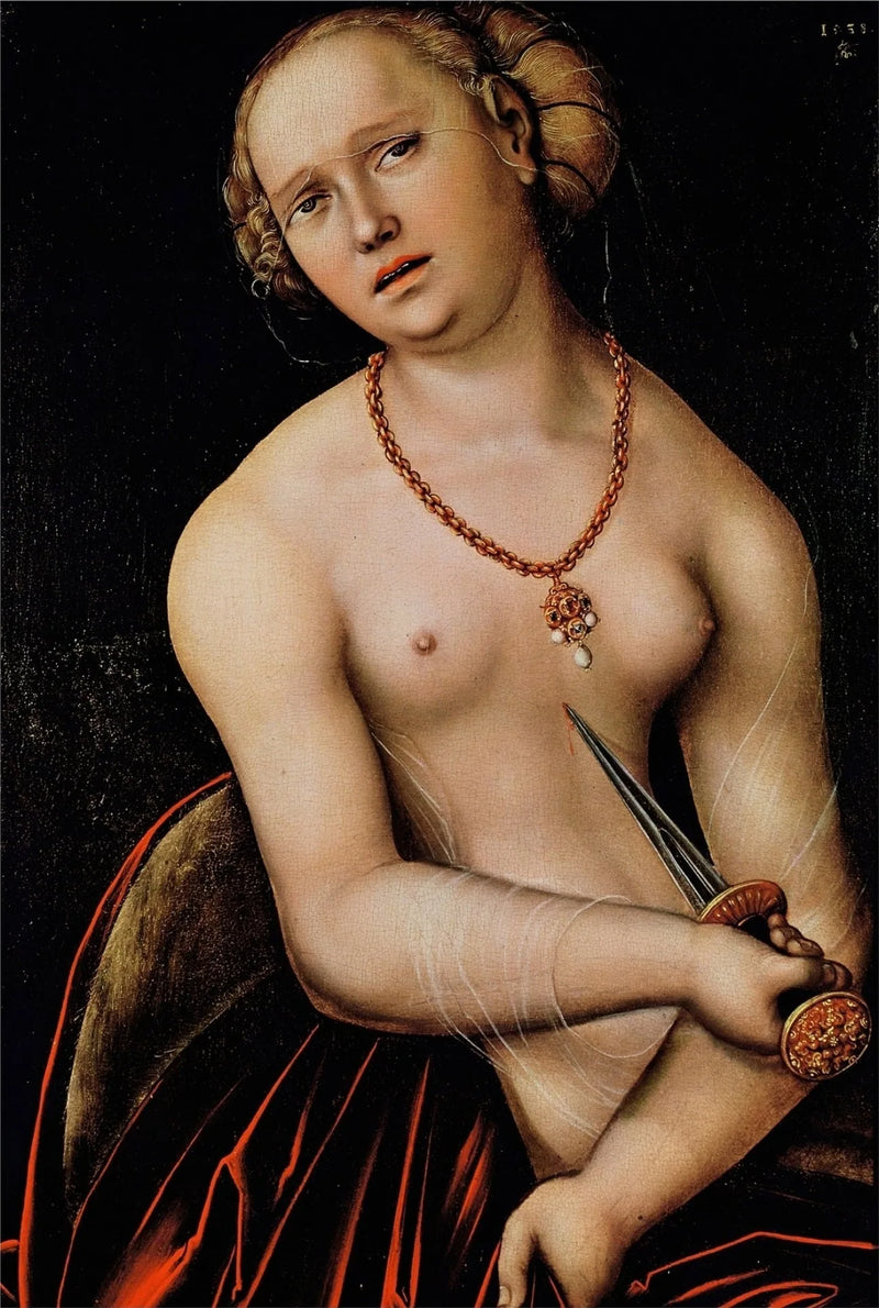 Lucrezia - Lucas Cranach den eldre