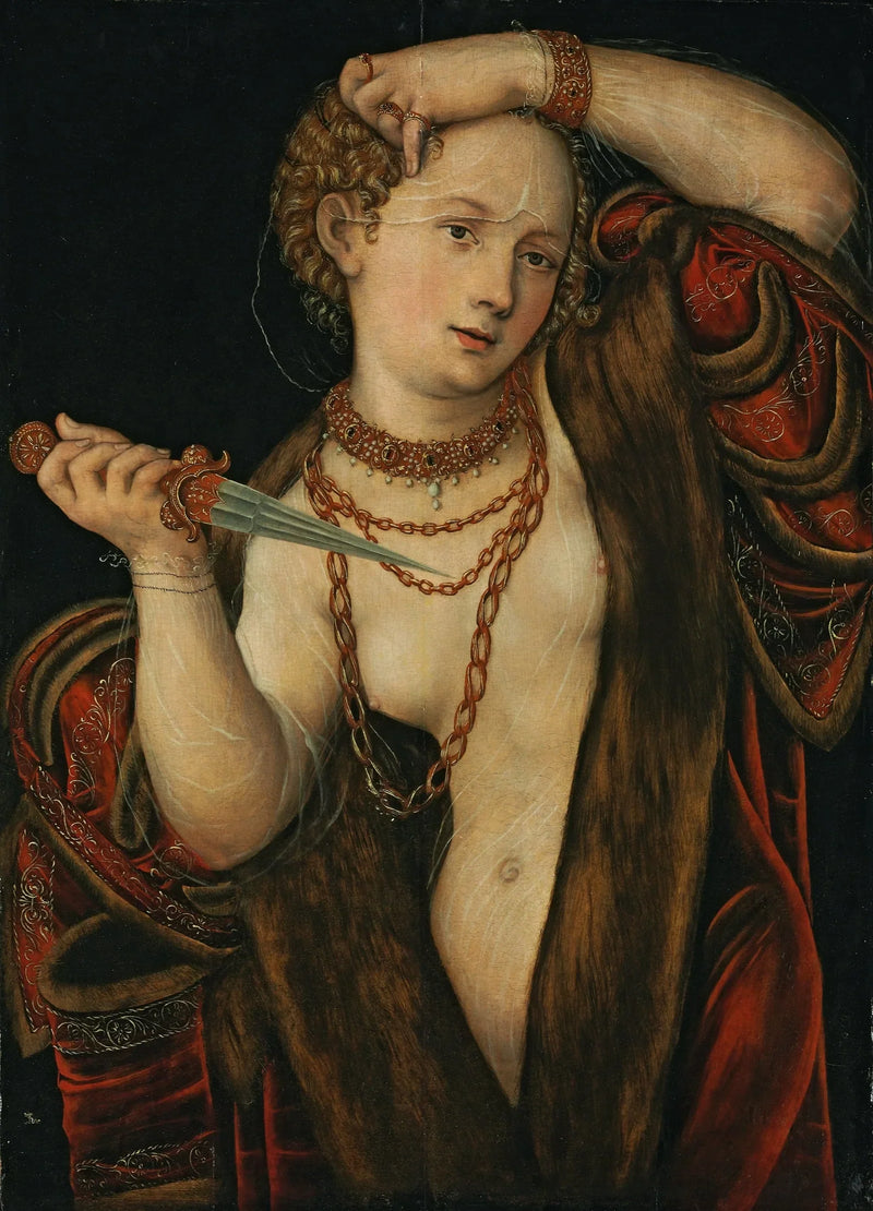 Lucrezia - Lucas Cranach den eldre