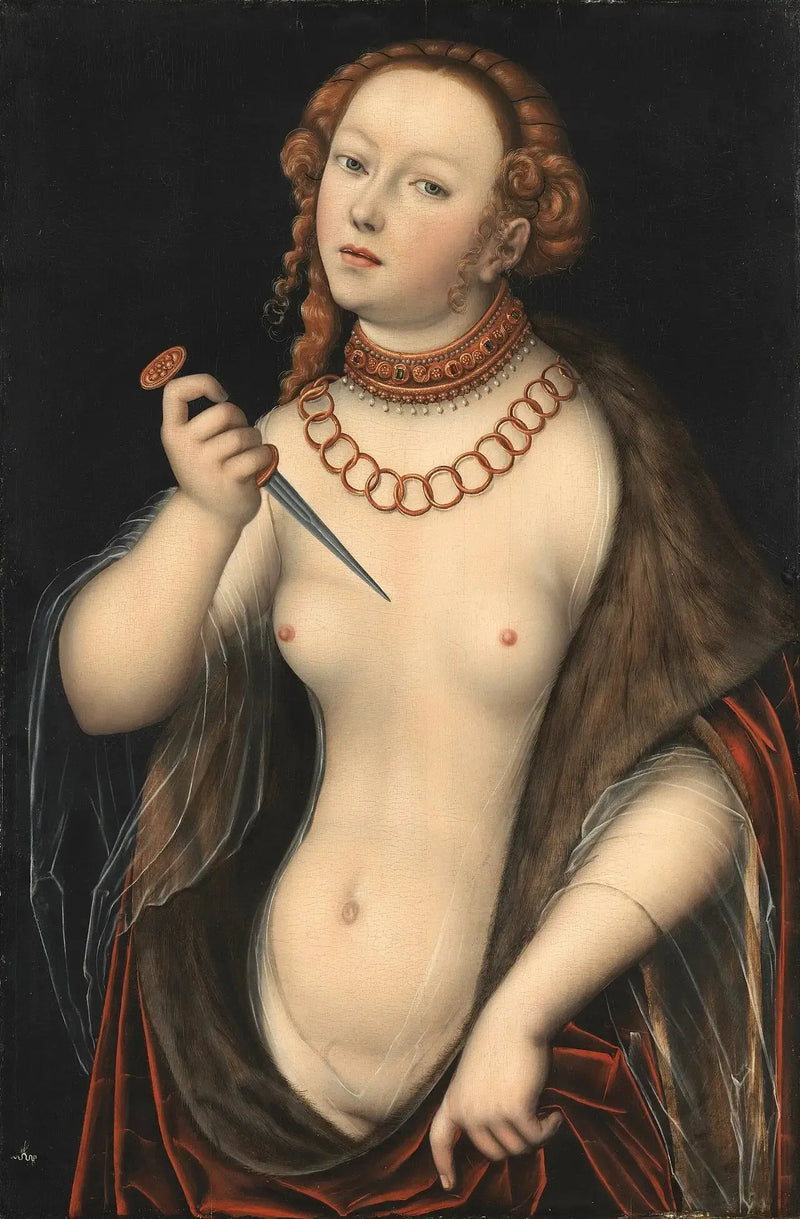 Lucrezia - Lucas Cranach den eldre