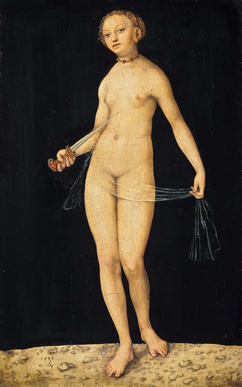 Lucrezia - Lucas Cranach den eldre