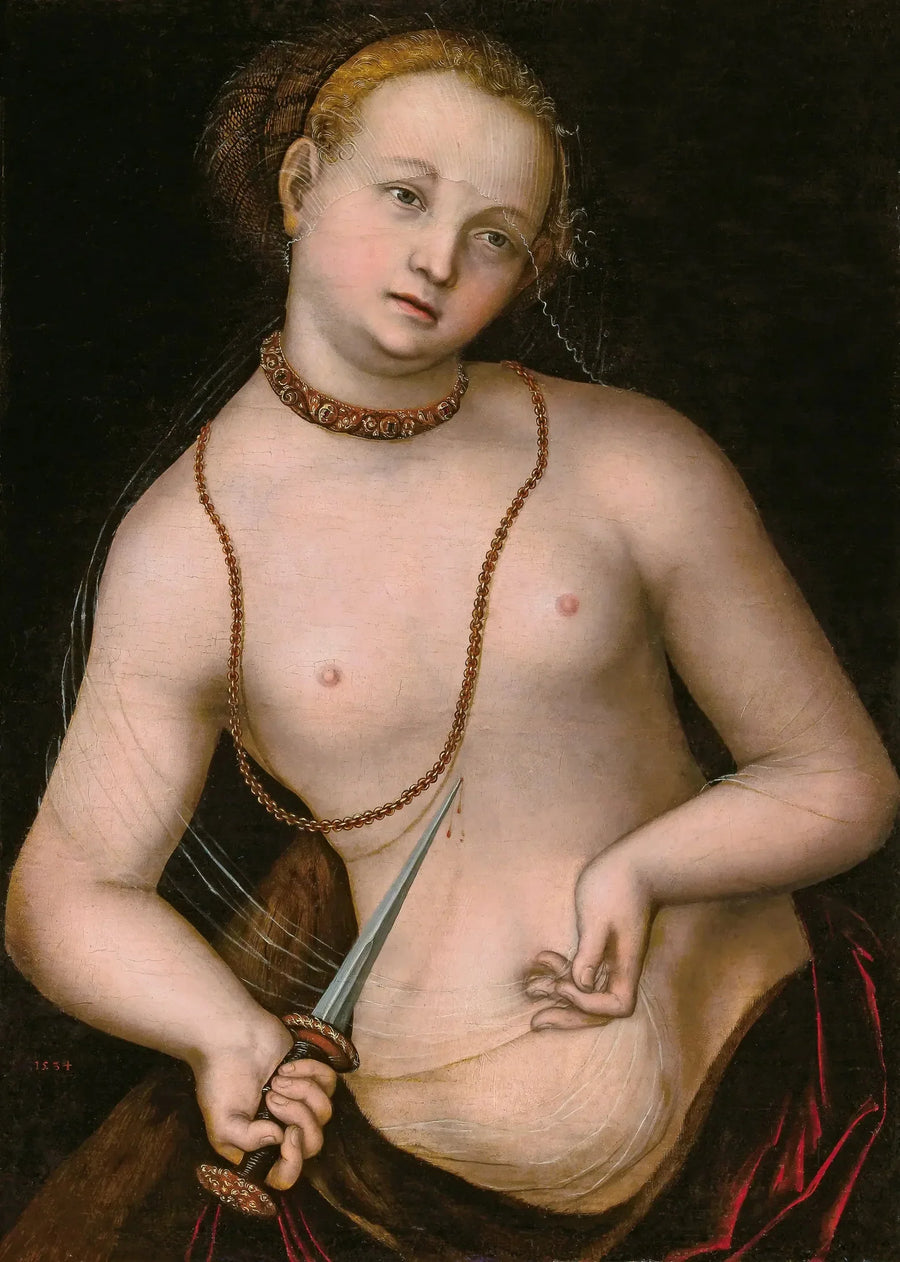 Lucrezia - Lucas Cranach den eldre