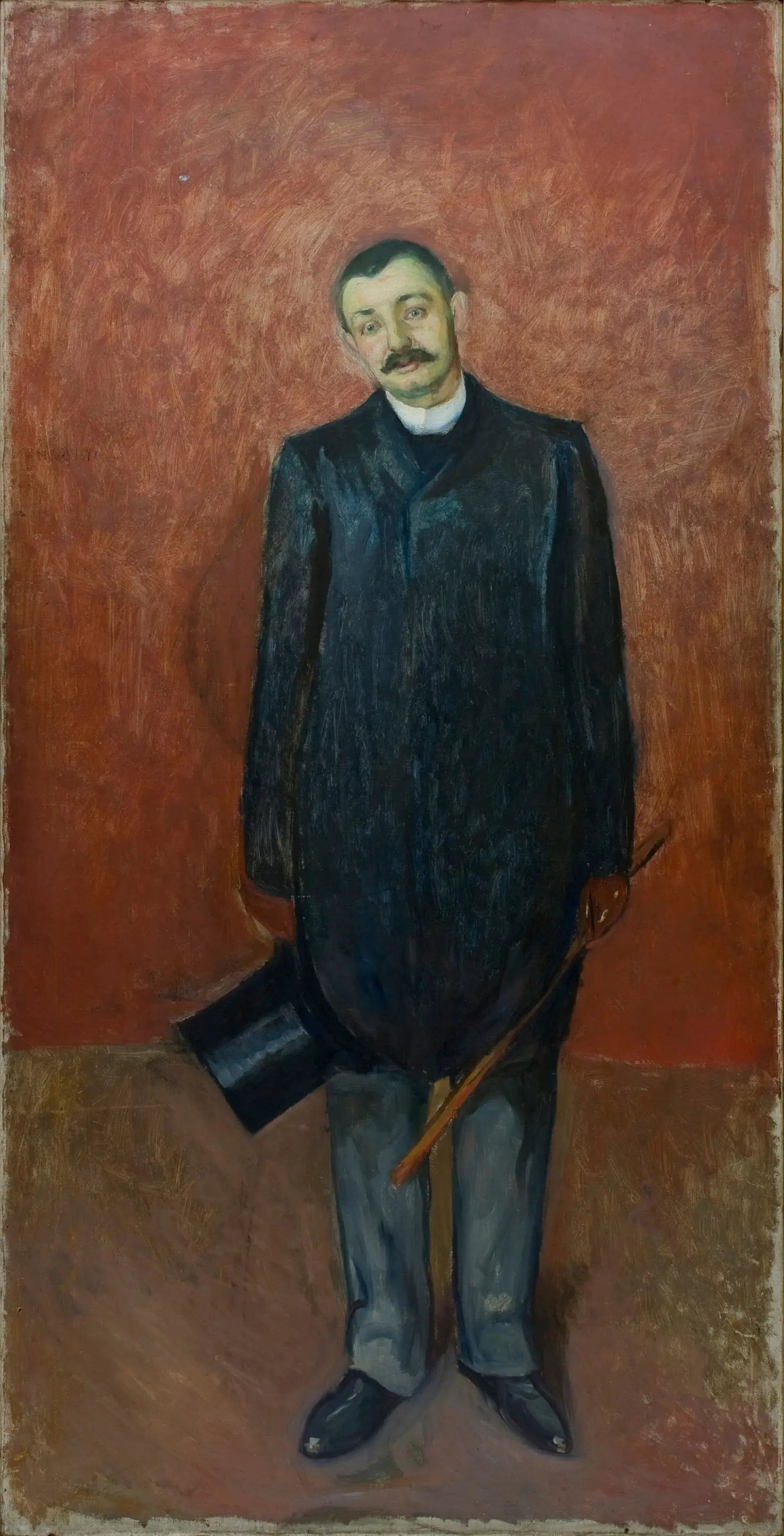 Reproduction du tableau « Ludwig Meyer - Edvard Munch » par Alpha Reproduction en peinture à l’huile