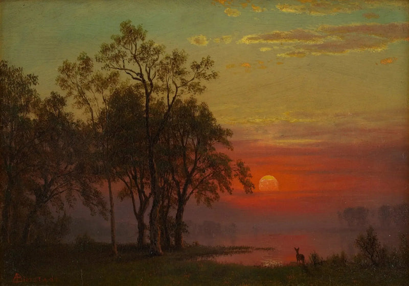 Kveldslønn - Albert Bierstadt

Source:
Lueur du soir - Albert Bierstadt
