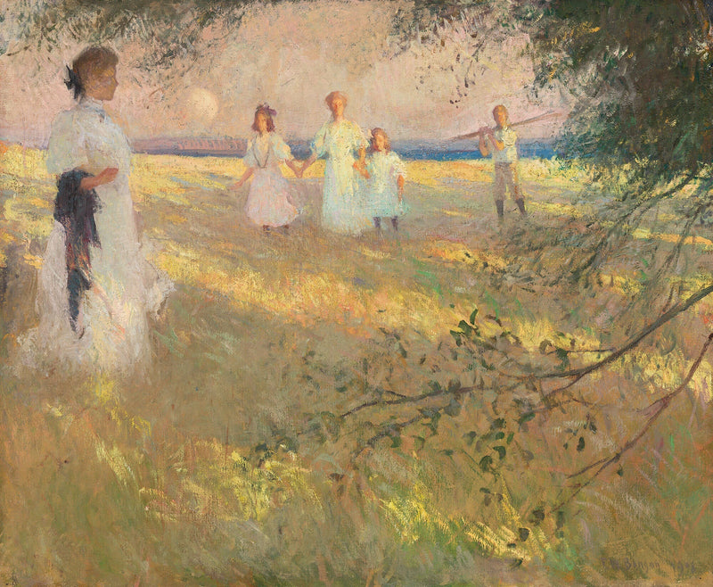 Kveldlys - Frank Weston Benson