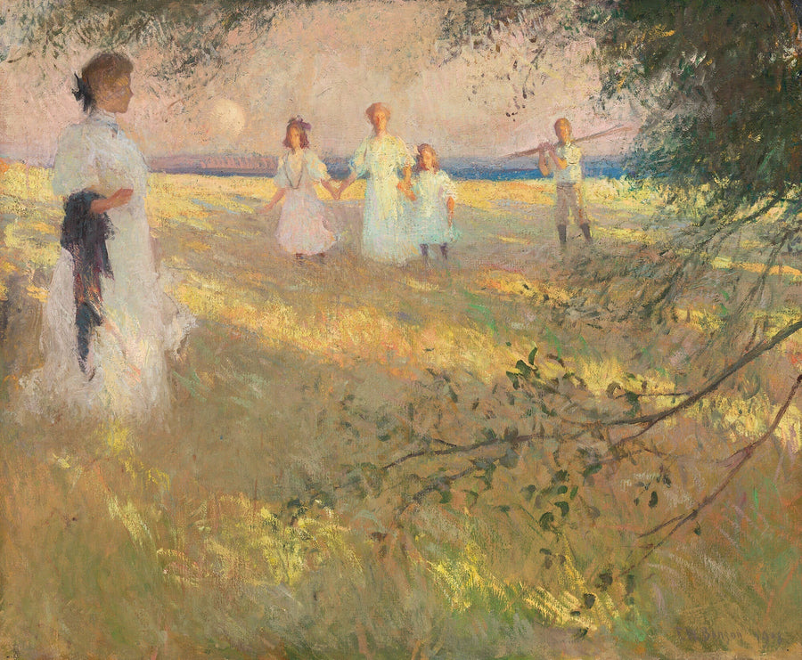 Kveldlys - Frank Weston Benson