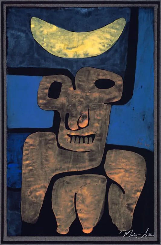 Luna des comptant - Paul Klee - Reproductions de tableaux et peintures haut de gamme