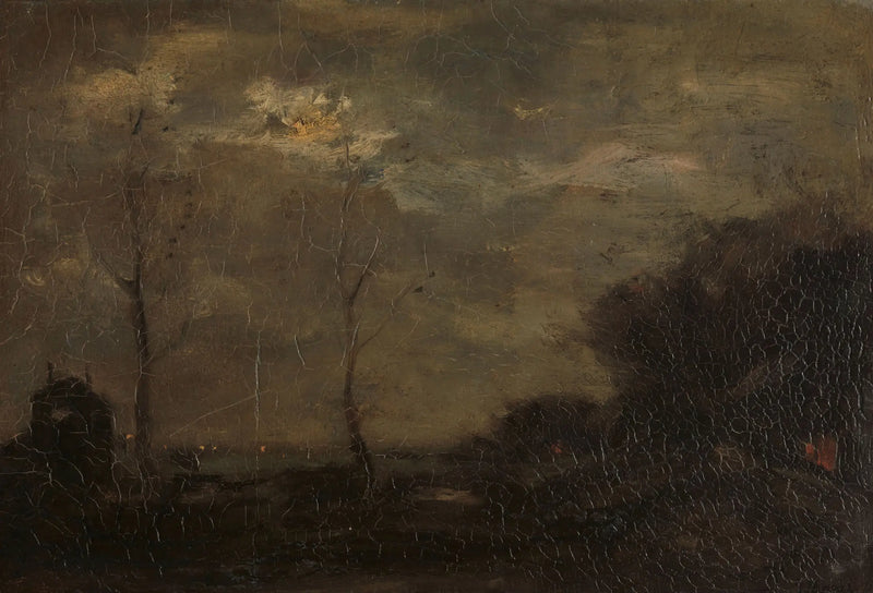 Canal au clair de lune – Jacob Maris