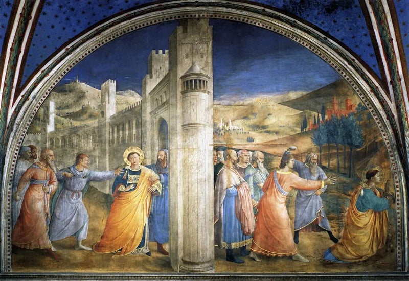 Murvinduet på østveggen av Nicoline-kapellet - Fra Angelico

Source:
Lunette du mur est de la chapelle Nicoline - Fra Angelico