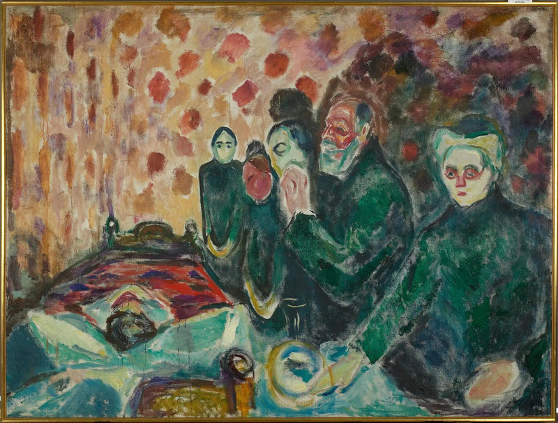 Kampen mot døden - Edvard Munch