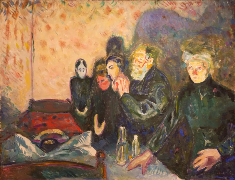 Kampen mot døden - Edvard Munch
