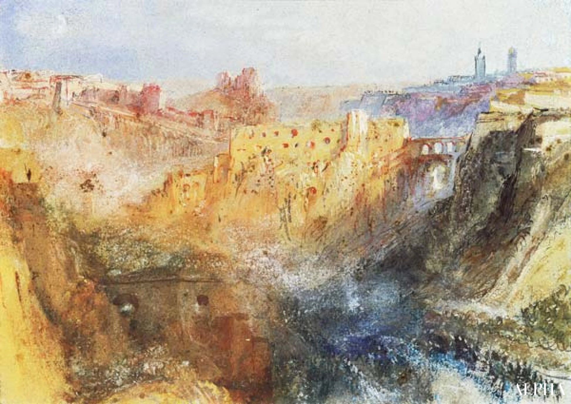 Luxembourg - William Turner - Reproduksjoner av malerier og høykvalitets malerier