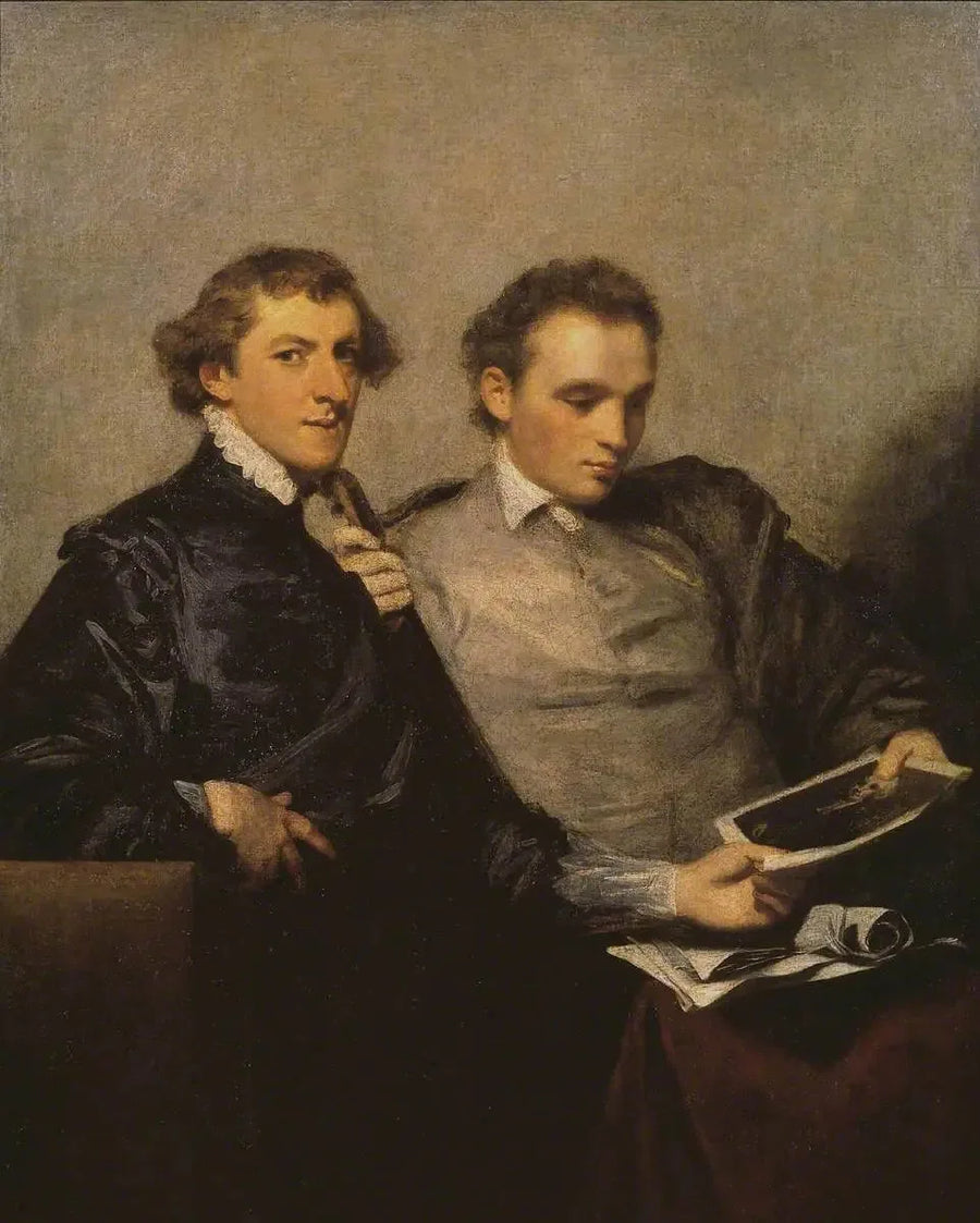 M. Huddesford og M. Bampfylde - Joshua Reynolds