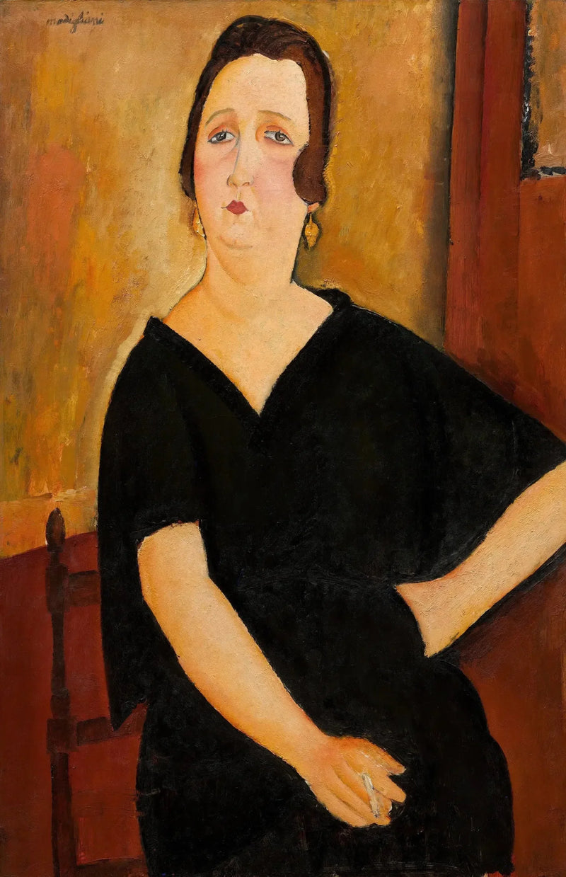Madame Amédée (Kvinne med sigarett) - Amedeo Modigliani