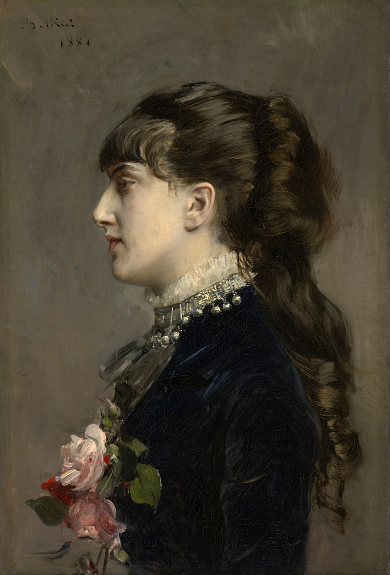 Fru Céline Leclanché - Giovanni Boldini