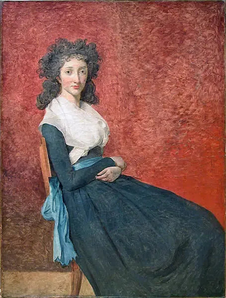 Madame Charles-Louis Trudaine, født Marie-Louise Micault de Courbeton - Jacques-Louis David