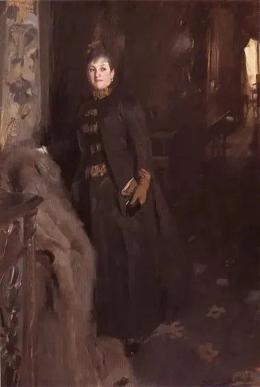 Madame Clara Rikoff - Madame Salomons søster - Anders Zorn

Source:
Madame Clara Rikoff - La sœur de Madame Salomon - Anders Zorn