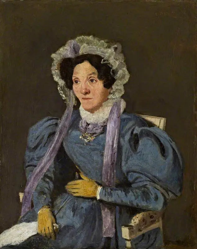 Madame Corot, kunstnerens mor, født Marie-Françoise Oberson - Jean-Baptiste Camille Corot