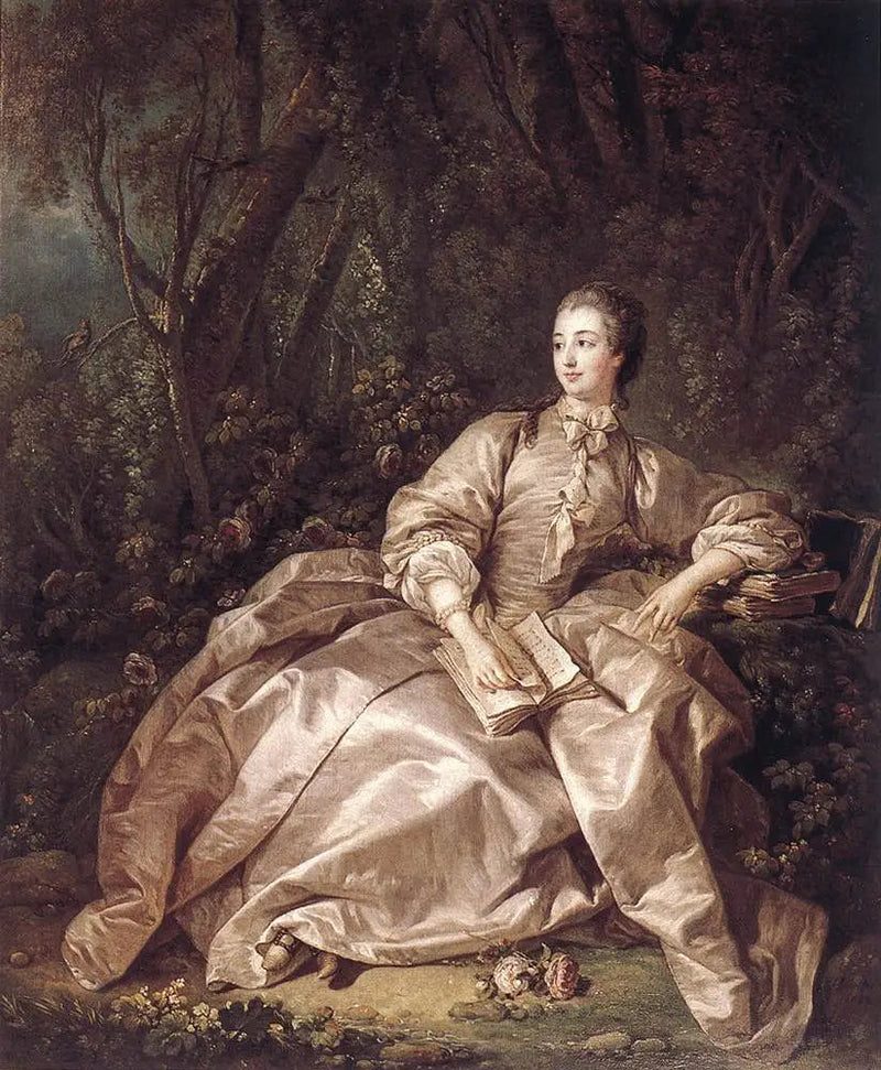 Madame de Pompadour, elskerinne av Ludvig XV - François Boucher