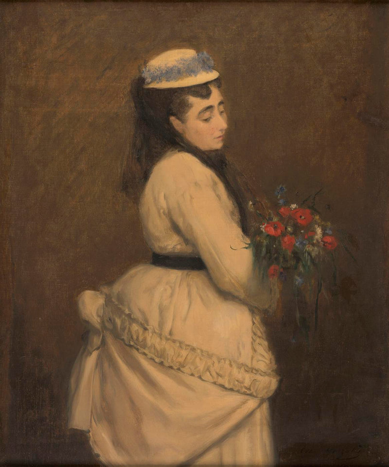 Fru E.G. (Fru Emmanuel Gonzalès, kunstnerens mor) - Eva Gonzalès