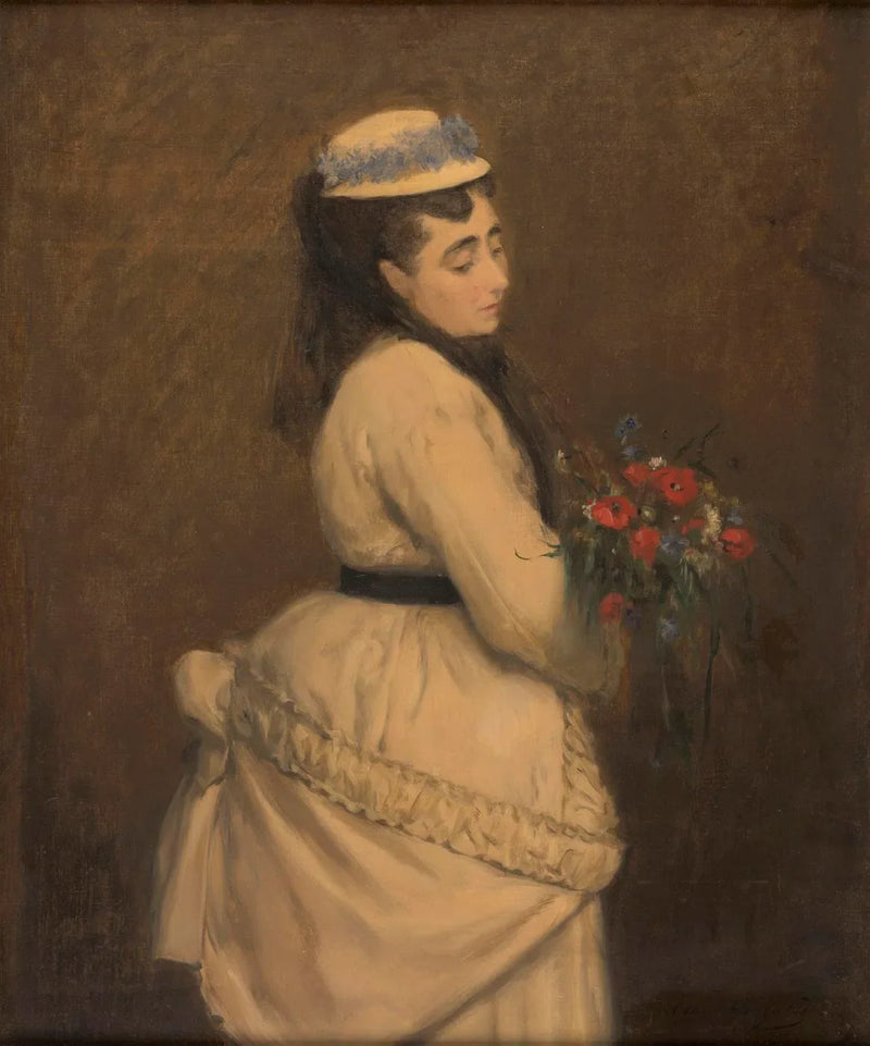 Fru E.G. (Fru Emmanuel Gonzalès, kunstnerens mor) - Eva Gonzalès