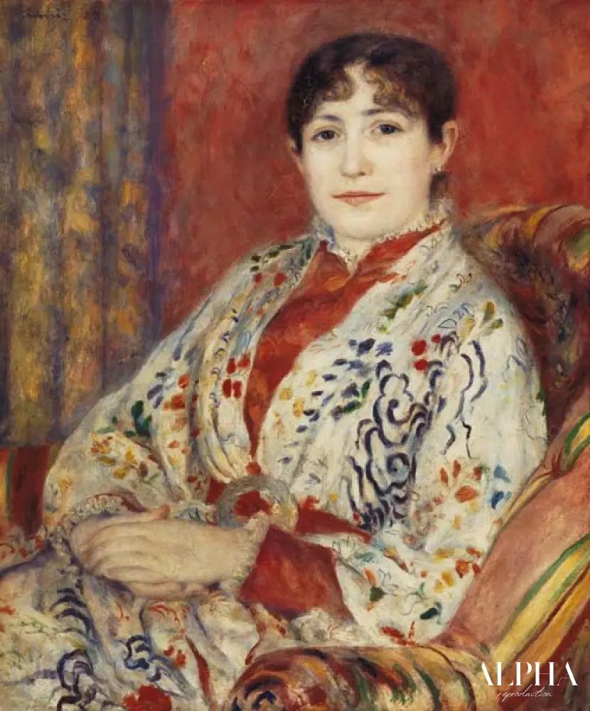 Madame Heriot - Pierre-Auguste Renoir - Reproductions de tableaux et peintures haut de gamme