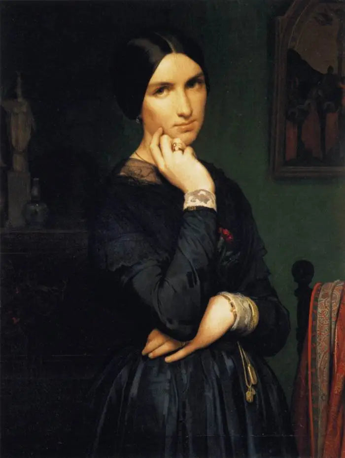 Fru Hippolyte Flandrin - Hippolyte Flandrin