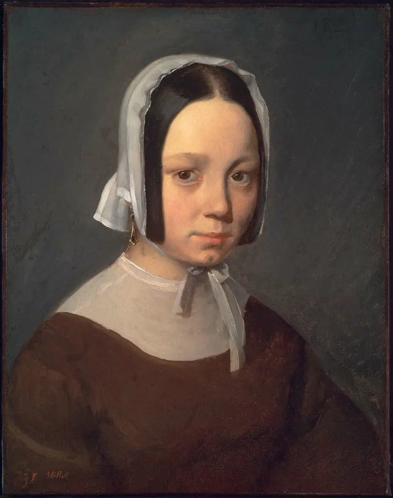 Madame J.-F. Millet, født Pauline-Virginie Ono - Jean-François Millet