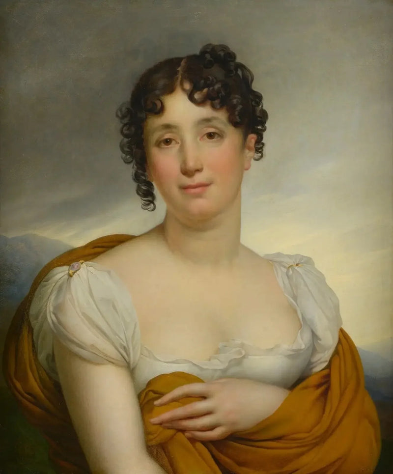 Madame Merlin med gult skjerf - Anne-Louis Girodet

Source:
Madame Merlin au châle jaune - Anne-Louis Girodet
