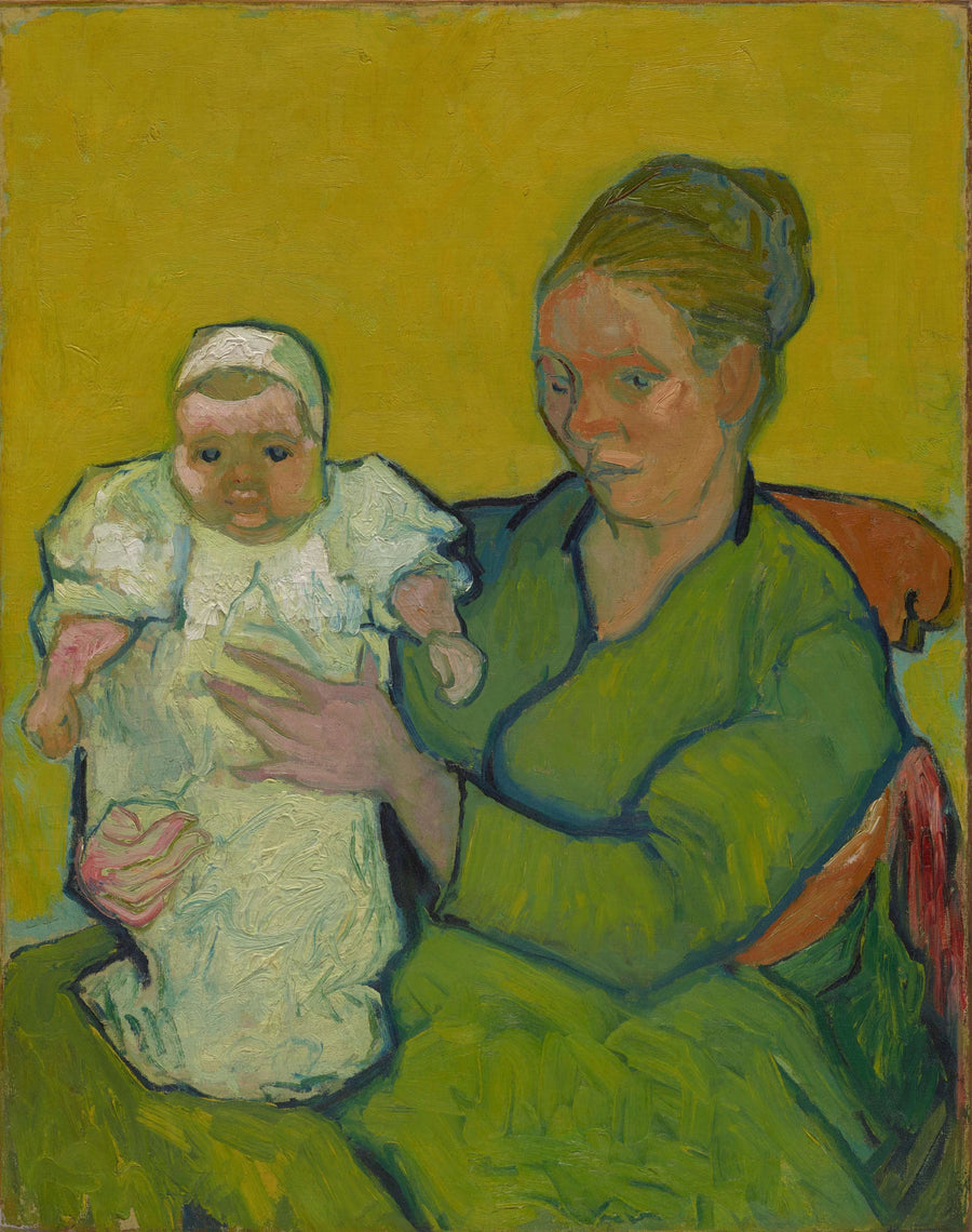 Mor Roulin med sin baby - Vincent van Gogh