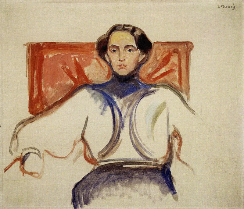 Fru Schwarz - Edvard Munch