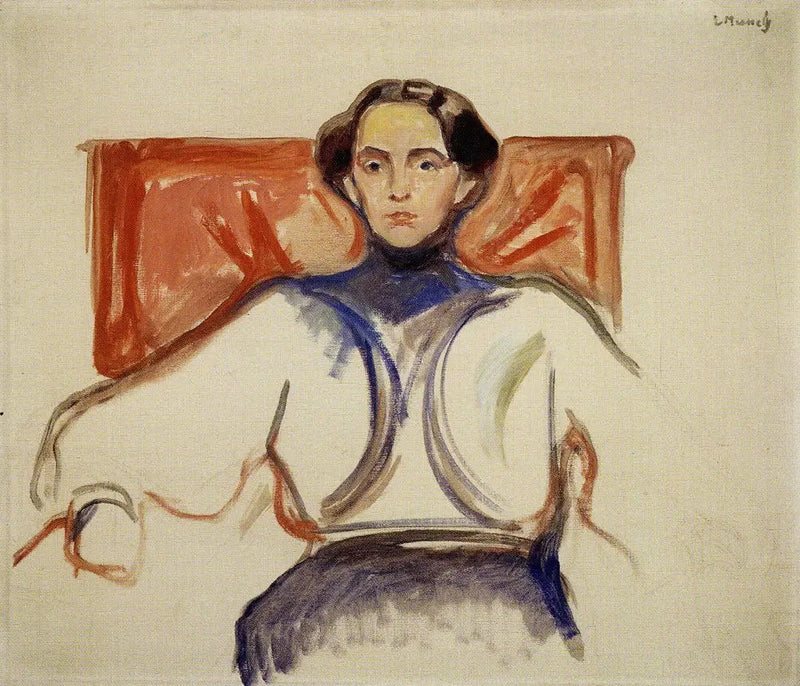 Fru Schwarz - Edvard Munch