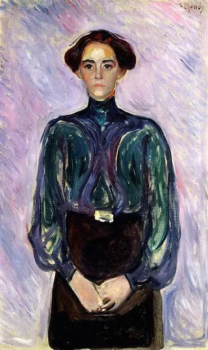 Fru Schwarz - Edvard Munch