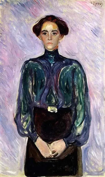 Fru Schwarz - Edvard Munch